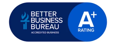 BBB Accredited Business A+ Rating