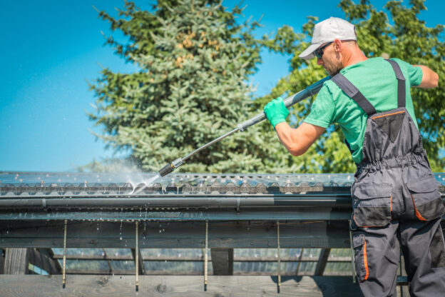 roof cleaning